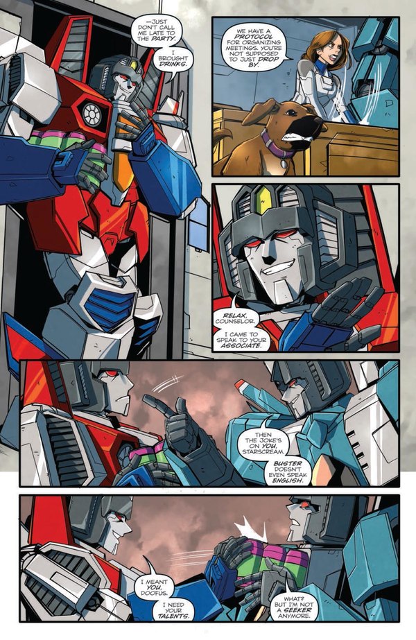 Optimus Prime 2018 Annual Full Comic Preview   Starscream The Movie  (6 of 7)